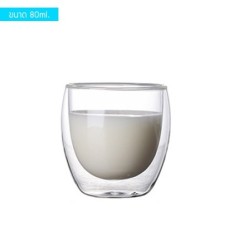 Jumper Kids แก้วสองชั้น อเนกประสงค์แบบใส แก้วกาแฟ double wall glass ไม่ร้อนมือ