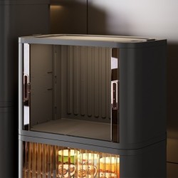 Jumper กล่องเก็บของ กล่องเก็บของอเนกประสงค์ กล่องพลาสติก กล่องใส่ของ ลังพลาสติก พับได้ ซ้อนได้ สวยงาม ทันสมัย