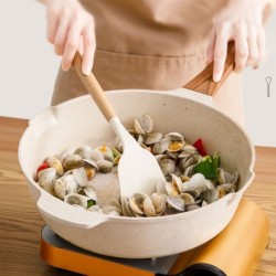 Jumper Kids อุปกรณ์ครัว ไม้พายซิลิโคน ตะหลิว ซิลิโคน กระบวย ซิลิโคนคุณภาพสำหรับทำอาหาร ทนความร้อนสูง(K307-กระบวยสีขาว)