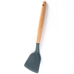 Jumper Kids อุปกรณ์ครัว ไม้พายซิลิโคน ตะหลิว ซิลิโคน กระบวย ซิลิโคนคุณภาพสำหรับทำอาหาร ทนความร้อนสูง(K307-กระบวยสีขาว)