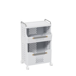 Jumper Kids ตะกร้าอเนกประสงค์ 2-4 ชั้น ตะกร้าผ้า พร้อมชั้นวางของ จัดเก็บง่าย ตะกร้าพับได้