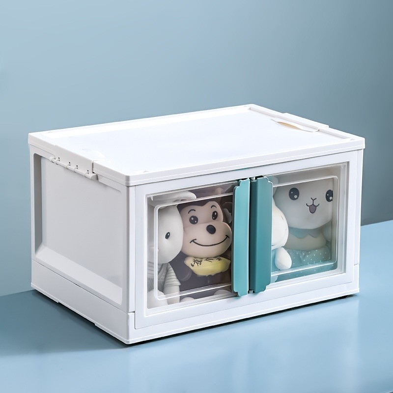 Jumper Kids กล่องเก็บของพับได้ 43L-58L เก็บของอเนกประสงค์ ลังพลาสติก พับได้ ซ้อนได้ FOLDBOX พร้อมส่ง