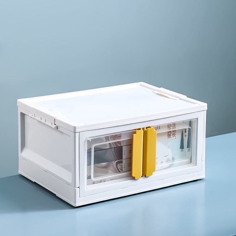 Jumper Kids กล่องเก็บของพับได้ 43L-58L เก็บของอเนกประสงค์ ลังพลาสติก พับได้ ซ้อนได้ FOLDBOX พร้อมส่ง