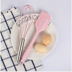 Jumper Kids ชุดทำอาหาร อุปกรณ์ครัว ซิลิโคน 5 ชิ้น ตะหลิวซิลิโคน ซิลิโคนคุณภาพสำหรับทำอาหาร