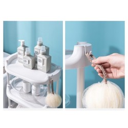 Jumper Kids รุ่นใหม่ ชั้นวางของ ตะกร้า อเนกประสงค์ มีล้อ 3 - 4 ชั้น วัสดุแข็งแรง