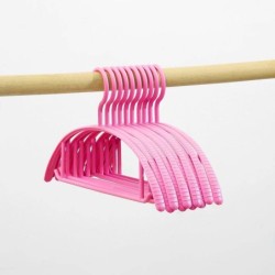 (10 ชิ้น) Jumper Kids ไม้แขวนเสื้อ ผู้ใหญ่ ไม้แขวนผ้า พลาสติก PP พร้อมตะขอเกี่ยวและร่องกันลื่น