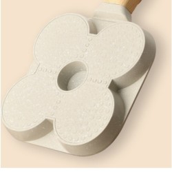 Jumper กระทะสี่หลุม เคลือบหินอ่อน ทอดไข่ดาว ทำเมนูได้หลากหลาย ไม่ติดกระทะ สำหรับเตาทุกประเภท