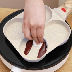 Jumper กระทะสี่หลุม เคลือบหินอ่อน ทอดไข่ดาว ทำเมนูได้หลากหลาย ไม่ติดกระทะ สำหรับเตาทุกประเภท