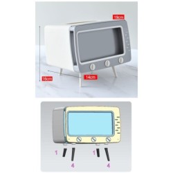 Jumper Kids กล่องกระดาษทิชชู่ TV ใส่ทิชชู่ ใส่ของ พร้อมที่ตั้งโทรศัพท์ ทรงทีวี