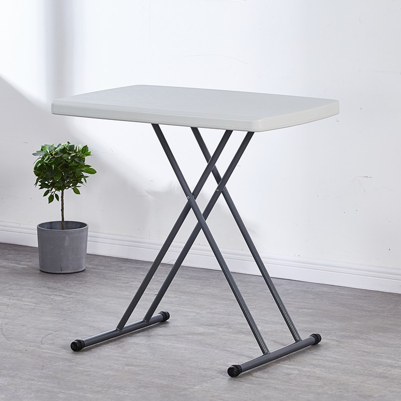 Jumper Kids โต๊ะแคมป์ปิ้ง โต๊ะสนาม พับเก็บได้ ทนแดด ทนฝน ไม่ต้องประกอบ ใช้วางของ ทำจากวัสดุ HDPE แข็งแรง ขนาด 77x50x68