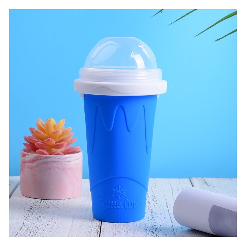 Jumper แก้วทำสมูทตี้ แก้วทำสเลอปี้ น้ำแข็งเกล็ดหิมะ ใช้งานง่ายเพียง 3ขั้นตอน สะดวกปลอดภัย