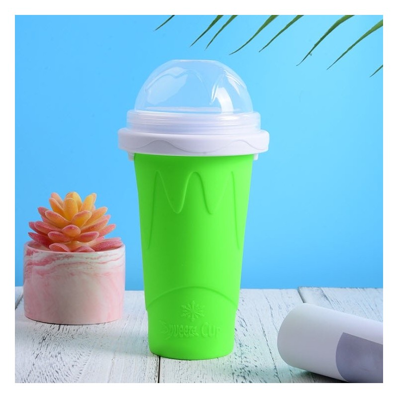 Jumper แก้วทำสมูทตี้ แก้วทำสเลอปี้ น้ำแข็งเกล็ดหิมะ ใช้งานง่ายเพียง 3ขั้นตอน สะดวกปลอดภัย