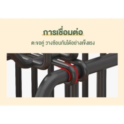 Jumper Kids ชั้นวางของในห้องครัว ใส่ผักผลไม้ เก็บได้สูงสุด 2-5 ชั้น แบบมีล้อและไม่มีล้อ