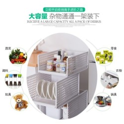 Jumper Kids ชั้นเก็บของ ลิ้นชักใส่ของ ลิ้นชักอเนกประสงค์ แบบเลื่อนได้(H101-ใหญ่)